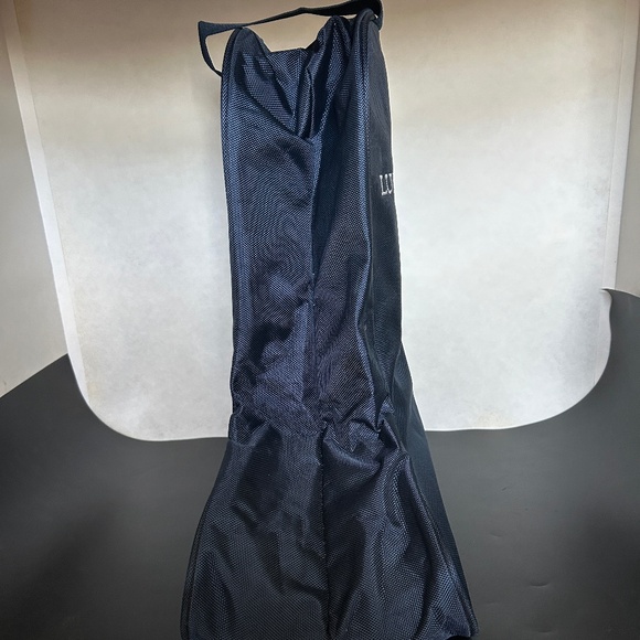 Lucchese Boot Carry and Storage Bag with Double Zippered Compartment, Blue - Picture 4 of 5